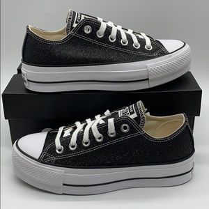 CONVERSE CTAS LIFT OX PLATFORM black/white/black